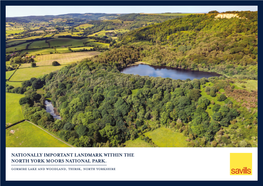 NATIONALLY IMPORTANT LANDMARK WITHIN the NORTH YORK MOORS NATIONAL PARK. Gormire Lake and Woodland, Thirsk, North Yorkshire