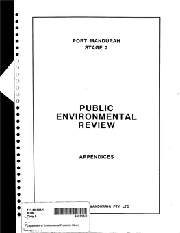 Public Environmental : Review •