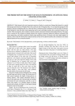 The Prediction of the Effect of Ocean Engineering on Jintang Tidal Channel Evolution