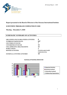 Activity Report 2020