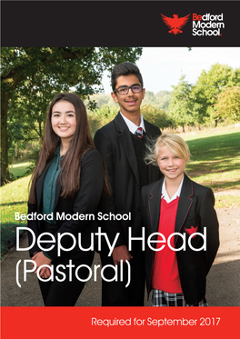 Bedford Modern School Deputy Head (Pastoral)