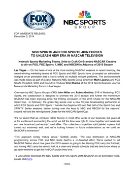 Nbc Sports Group Signs Arlo White As Its Voice of Major