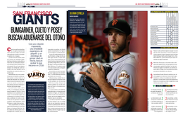 Bumgarner, Cueto Y Posey Buscan Adueñarse Del Otoño