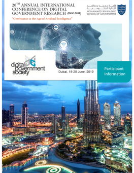To Download the Detailed DGO2019 Participant Information Booklet