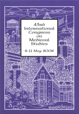 43Rd International Congress on Medieval Studies