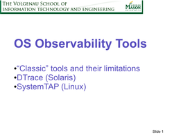 OS Observability Tools