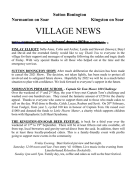 Village News July/August