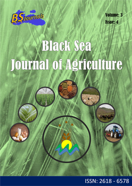 Issue Cover-Frontpage-BSJ Agri, Volume 3