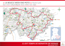 LA Boucle Week-End Moto Haute-Loire