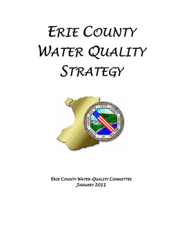 Erie County Water Quality Strategy