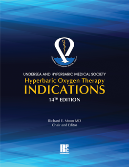 Hyperbaric Oxygen Therapy INDICATIONS 14TH EDITION