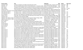 COPC Library Inventory As of 19Jan2021