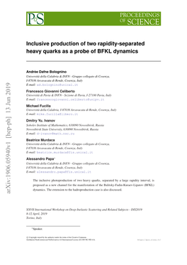 Inclusive Production of Two Rapidity-Separated Heavy Quarks As a Probe of BFKL Dynamics