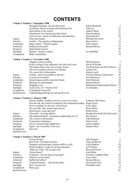 Title Index of Articles and Columns