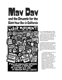 May Day and the Struggle for the Eight Hour Day in California by David