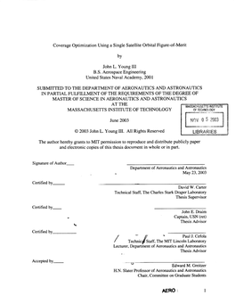 AERO -1 Room 14-0551 77 Massachusetts Avenue Cambridge, MA 02139 Ph: 617.253.2800 Milbraries Email: Docs@Mit.Edu Document Services