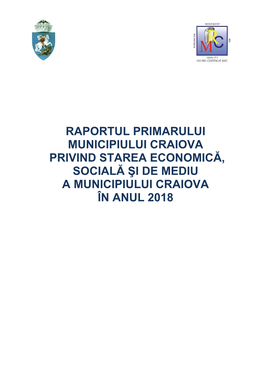 Raport Starea Economico Sociala Si De Mediu in Anul