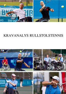 Kravanalys Rullstolstennis