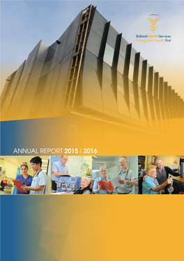 Ballarat Health Service Report 2015 16