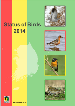Status of Birds 2014