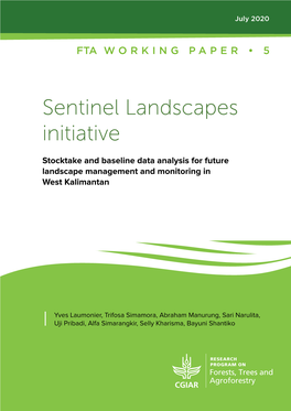 Sentinel Landscapes Initiative