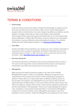 Terms & Conditions