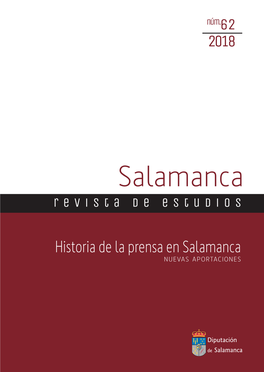 SALAMANCA Revista De Estudios, 2018, N.º 62