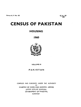 Housing, Vol-8, Pakistan