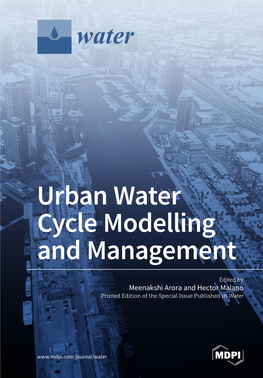 Urban Water Cycle Modelling and Management