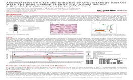 Association of X-Linked Chronic Granulomatous Disease with the Rare Mcleod Phenotype - a Case Report A