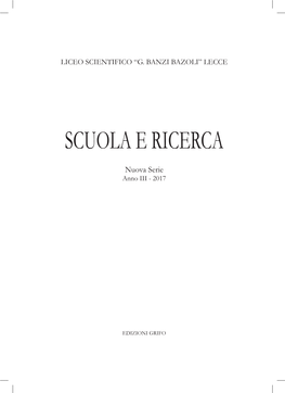 Scuola E Ricerca 2017.Pdf