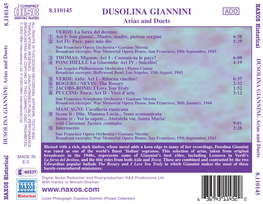 Dusolina Giannini Add