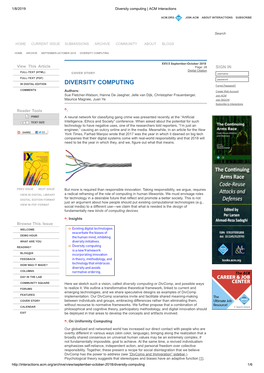 Diversity Computing | ACM Interactions