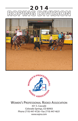 Roping Division