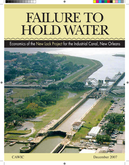 Economics of the New Lock Project for the Industrial Canal, New Orleans