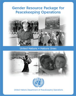 Gender Resource Package for Peacekeeping Operations