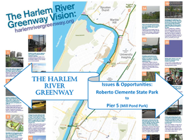 The Harlem River Greenway