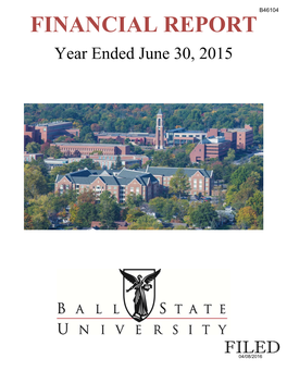FINANCIAL REPORT Year Ended June 30, 2015