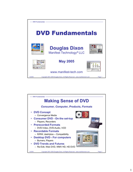 DVD Fundamentals