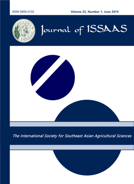 J. ISSAAS Vol. 25, No. 1 (2019)