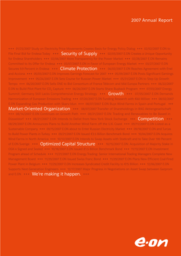 E.ON 2007 Annual Report