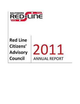 Red Line Citizens' Advisory Council (CAC)