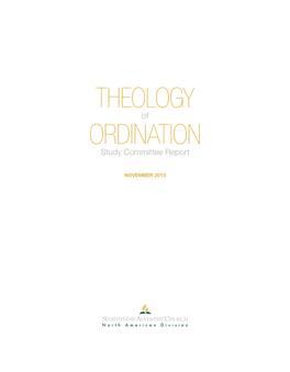 Theology Ordination