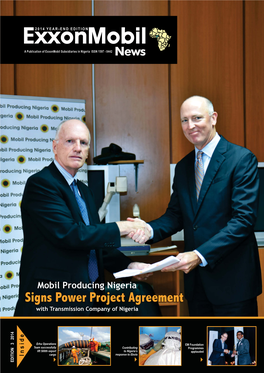 Signs Power Project Agreement