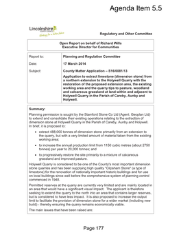 S0081.14 Holywell Quarry, Item 168. PDF 916 KB