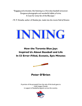 Inning Can Change the World.” “And Did It?” “You Know As Much As I Do.”