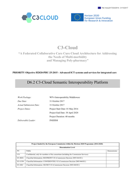 C3-Cloud Semantic Interoperability Platform