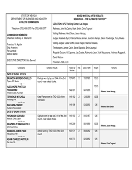 Nevada Athletic Commission