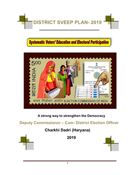 District Sveep Plan- 2019