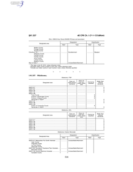 40 CFR Ch. I (7–1–12 Edition) § 81.337